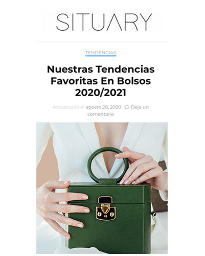 SITUARY- Nuestras tendencias favoritas en bolsos 20/21