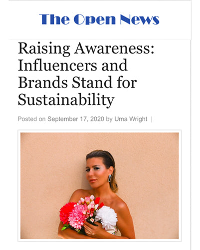 THE OPEN NEWS - Raising Awareness:Influencers and Brands stand for Sustainability